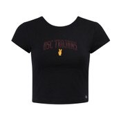 USC Trojans Women's Hype and Vice Black Comeback Top